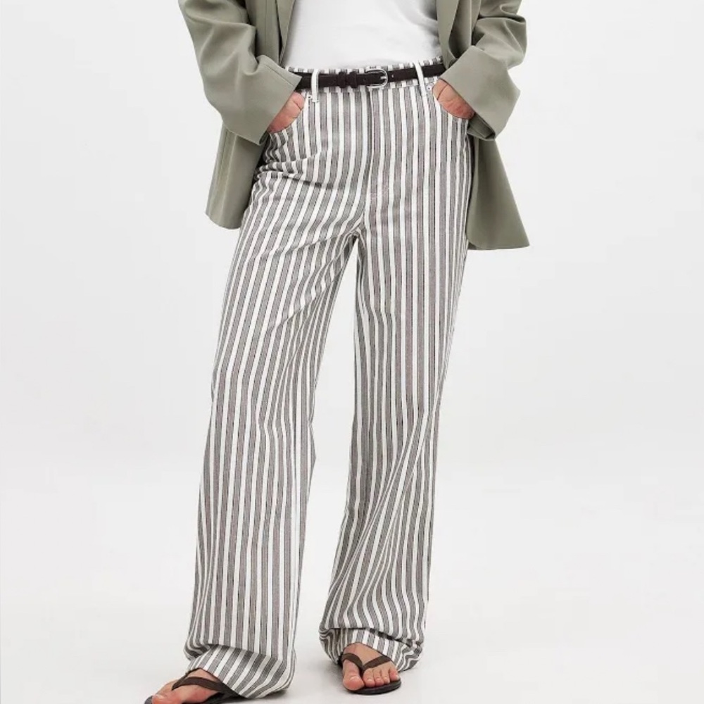 Claire Rose x NaKd collab women’s Striped Pants Size EU 38 or US 6-8